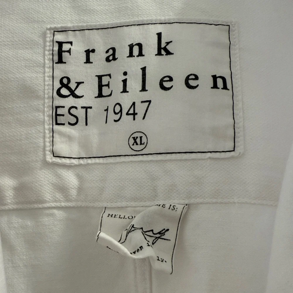 Frank & Eileen White Tailored Button-Up Shirt - Picture 3 of 5